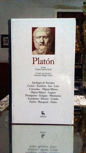 Platón Filosofía Libro Editorial Gredos