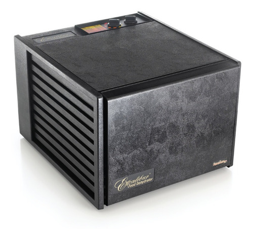 Imagen 3 de 7 de Deshidratador D Alimentos 9 C/timer P/negra Excalibur 3926tb