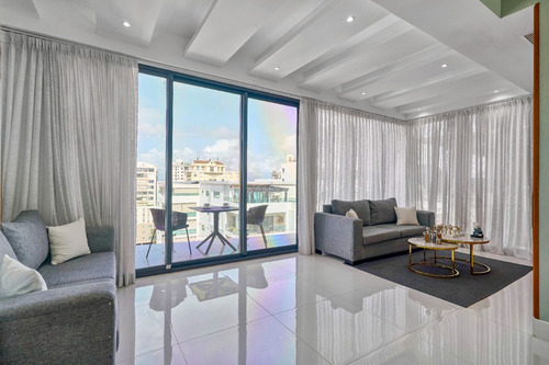 A245 - Paraíso | Apartamento Amueblado En Alquiler En Santo Domingo, Distrito Nacional | 2 Habitaciones | $2,850 Usd | #foxpiantini