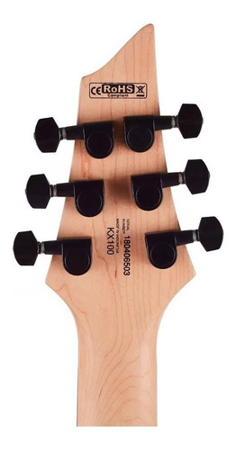 Imagen 8 de 8 de Guitarra eléctrica Cort KX Series KX100 de tilo iron oxide con diapasón de jatoba