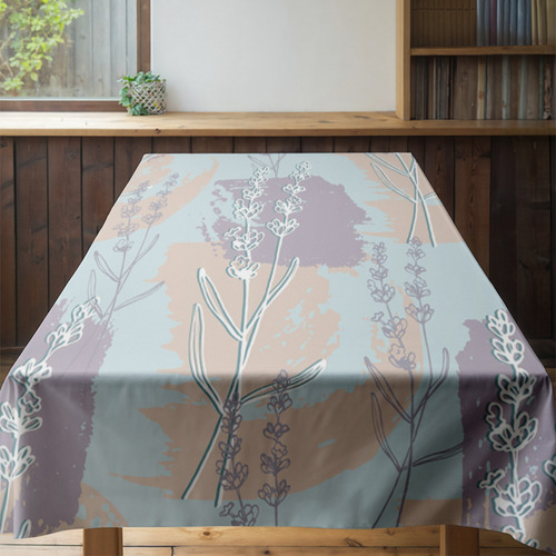 Mantel Elegante Mantel Floral Pastel Es Perfecto Para