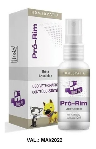 Pro Rim Homeopatia Problemas Renais Cães E Gatos