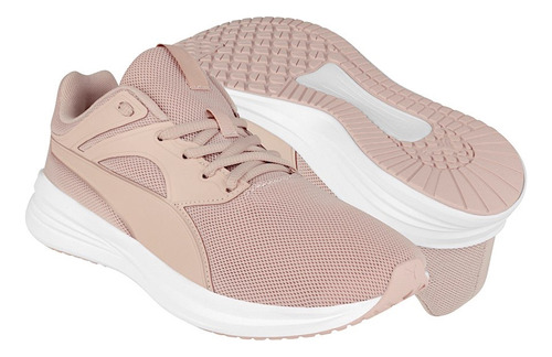 Tenis Dama Puma Transport Running 37702807 Textil Rosa 