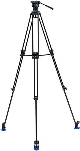 Imagen 2 de 10 de Tripode Benro Cabezal Video Profesional Fluido Kh26p 184cm