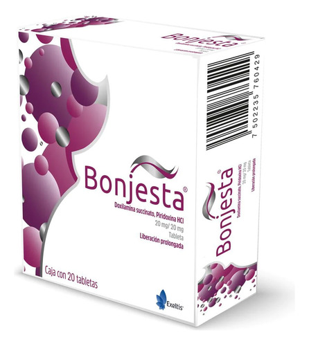 Bonjesta Tableta 20 Mg/20 Mg, 20 Tabletas
