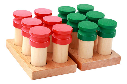 Botellas Con Olor, Juguete De Aprendizaje Sensorial,