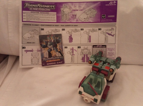 Transformers Energon Snow Cat (Usado)