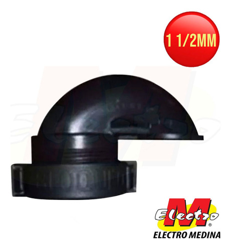 Pipeta 1 1/2 Desarmable Pvc  Para Caño Pilar Electro Medina