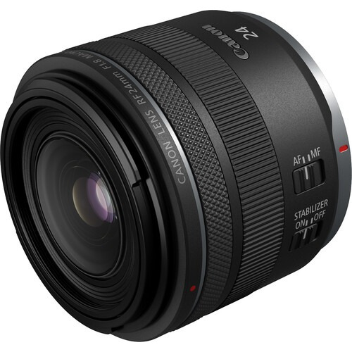 Lente Canon Rf 24mm F/1.8 Macro Is Stm Negro
