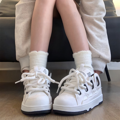 Moda Con Zapatos De Pan Casuales Resistentes Al Desgaste