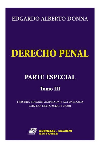 Derecho Penal Parte Especial - Tomo 3 (e)