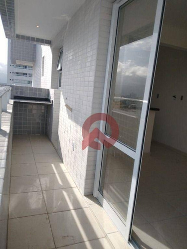 Imagem 5 de 13 de Apartamento Com 1 Dormitório À Venda, 39 M² Por R$ 245.000 - Boqueirão - Praia Grande/sp - Ap3694