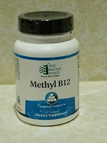 Suplemento Vitamina B12 Ortho Molecular - Metil B12 - 60 Tab