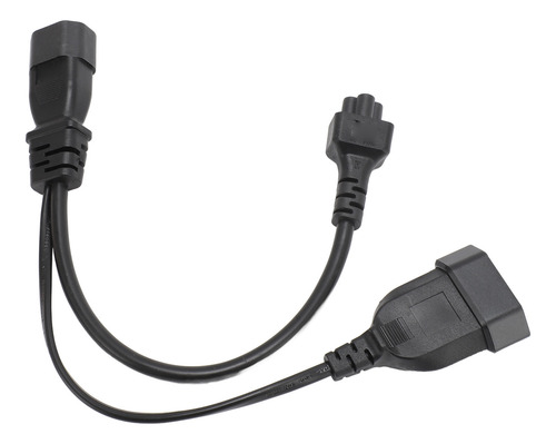 Cable De Alimentación Divisor En Y C14 A C5 Eu4.0 Single Iec