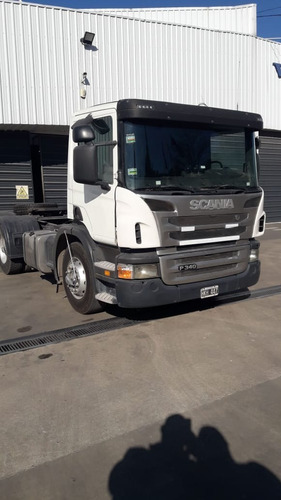 Scania P340 Manual Tractor 6x2 2008 Blanco