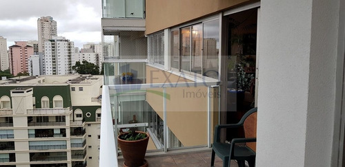 Imagem 7 de 15 de Apartamento Com 159m², 2 Vagas, Lazer Completo Em Santo Amaro. - Em11576