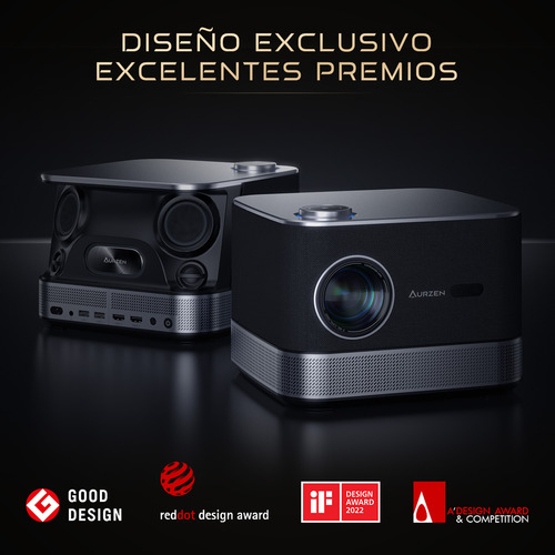 Proyector mini Aurzen Proyector F503 20000lm negro 220V