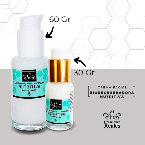 Crema Facial Bio Regeneradora Nutritiva 30g