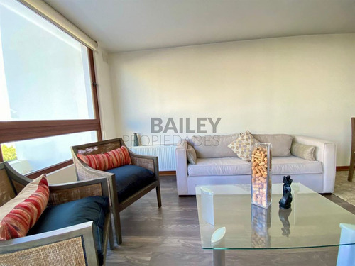 Departamento En Arriendo Amoblado De 2 Dorm. En Concón