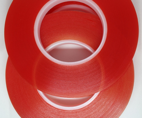 Imagen 3 de 3 de Cinta Doble Cara Poliester Alto Desempeño 9mm X 50mts