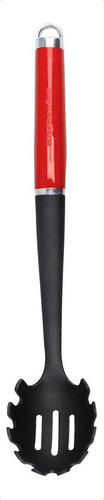Concha Para Macarrão Com Alça 35cm Nylon Vermelho Kitchenaid