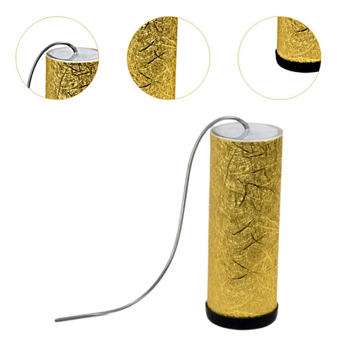 Instrumento De Percusión De Tubo De Trueno Imitar El Oro
