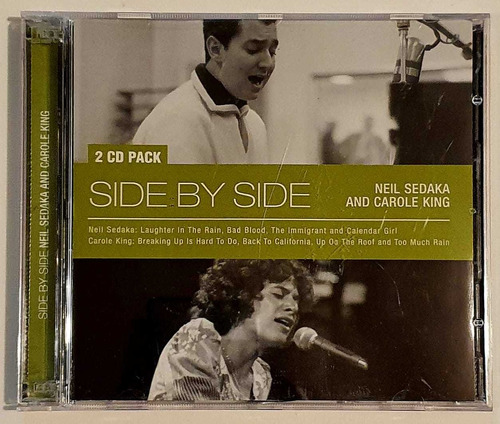 Cd Neil Sedaka And Carole King - Side By Side (2xcd)