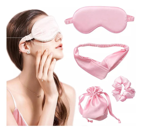 Antifaz Para Dormir Seda 3d Para Mujeres Con Anillo De 2024