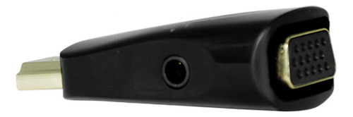 Adaptador De Video Ghia Hdmi Macho A Vga Hembra Con Audio