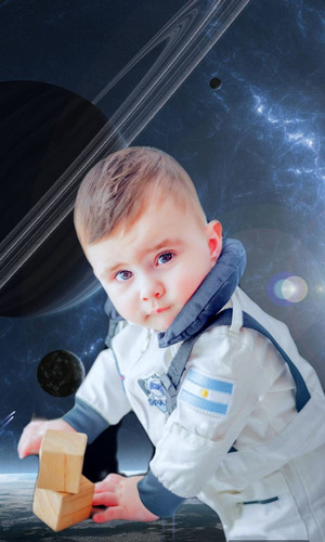 Disfraz Niño Astronauta Máx Calidad 