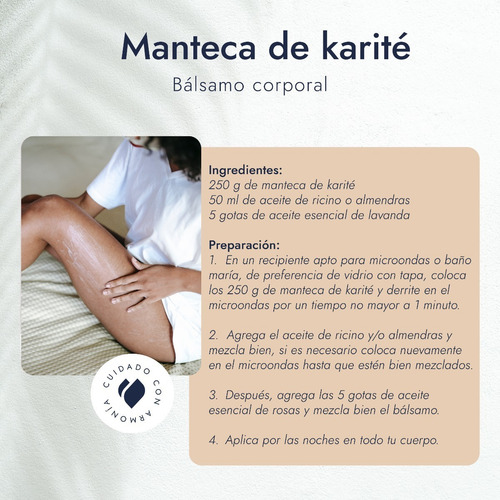Imagen 6 de 10 de Manteca De Karite 1 Kg Orgánica Shea Butter 100% Pura