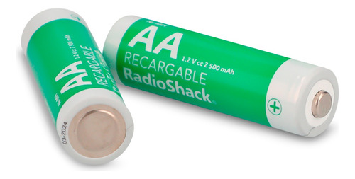 Baterías Recargables Ni Mh Aa 2500 Mah 4 Piezas Radioshack
