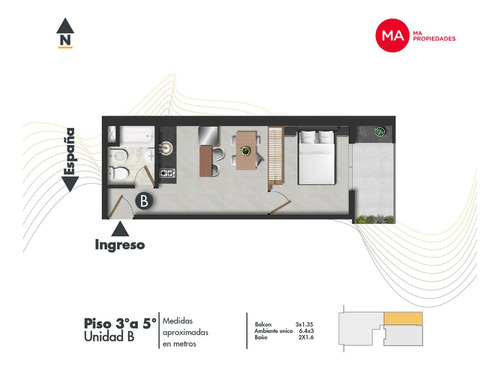 Venta Deptos Monoambientes 1 Dormitorio 2 Dormitorios Centro Rosario Amenities