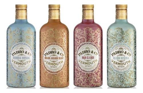 Vermouth Padro & Co Blanco Reserva España Pack X3