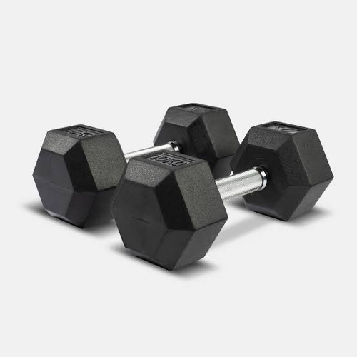 Set De 9 Mancuernas Hexagonal Pesas Para Ejercicio Pro