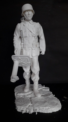 Soldado Alemán Mejor Que Miniart, Figura Para Pintar