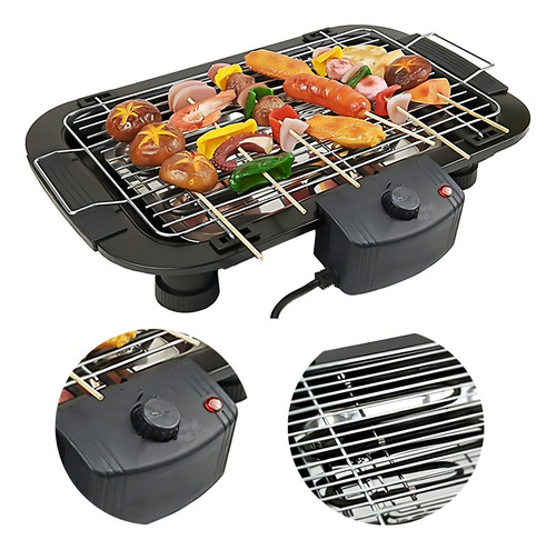 Churrasqueira Elétrica Grande Steak & Grill 2000w Sem Fumaça