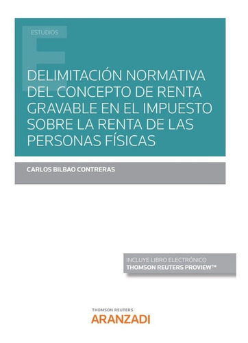 Libro Delimitacion Normativa Del Concepto De Renta Gravab...