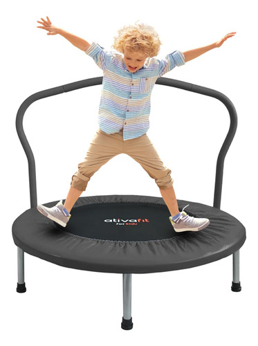 36/40'' Fitness Trampoline For Kids And Adults Foldable Mini