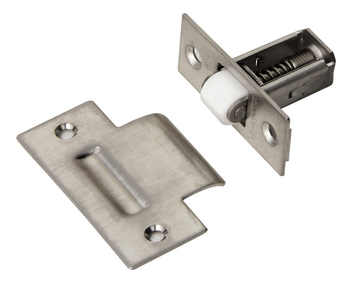 Ive Acero Inoxidable Latch Largo Placa Impacto Satin Steel