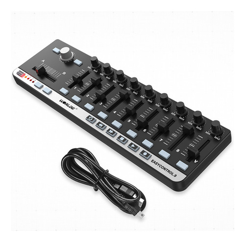 Controlador De Teclado Midi De Wordle 27 Teclas Usb Portátil