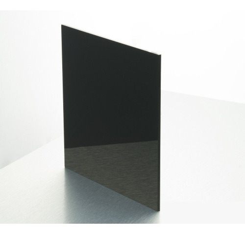 Chapa Placa De Acrílico Preto Sob Medida - Virgem