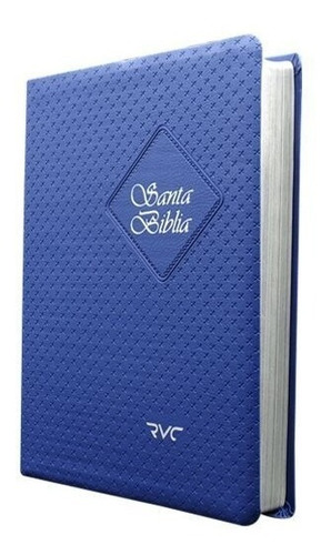 Biblia Reina Valera Contemporánea Letra Gigante Azul Rvc