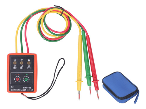 Indicador De Rotación De Fase 3 Tester Portátil Ac Sm852b