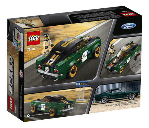 Kit De Construcción Lego Speed Champions 1968 Ford Mustang