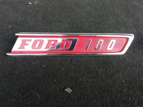 Emblema Cofre Ford Pickup F100 Clásico 67 68 69 Originales (Usado)