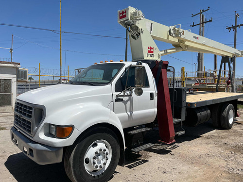 Grua Titan Ford F750 Mod 03 Con Grua Terex Bt3470 De 17 Tons