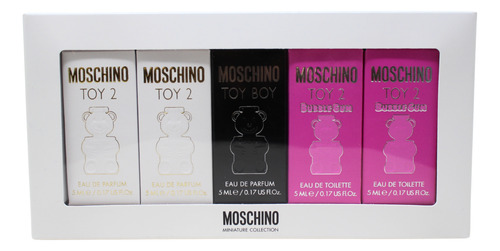 Moschino Mini Set 5 Pz Unisex