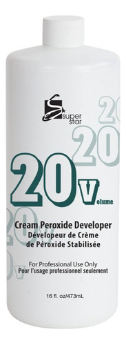  Desarrollador De Perxido De Crema Super Star Con 20 Volmenes