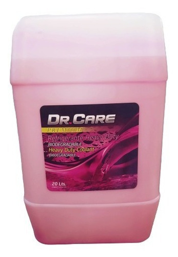 Refrigerante Rosado Heavy Duty Dr. Care Galon 3,785 Lt